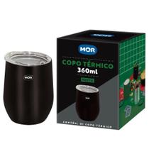 Copo térmico Mor preto 360 ml Copo térmico Mor preto 360 ml