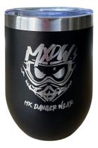 Copo Térmico Mx Danger Wear Preto 360 Ml