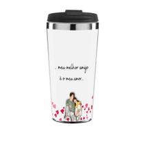 Copo Térmico Namorados - Meu Melhor Amigo É O Meu Amor