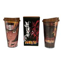 Copo Térmico Naruto Uzumaki Personalizado Com Tampa 450m