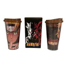 Copo Térmico Naruto Uzumaki Personalizado Com Tampa 450m