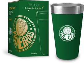Copo térmico new stone - palmeiras série ouro - brasfoot