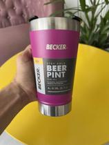 Copo Térmico Original Becker Inox Com Tampa e Abridor 473ml do Brasil