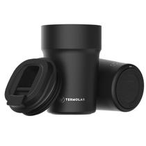 Copo Térmico Original Uniq 380ml Com Tampa Chá Café Suco Cerveja Água Termolar