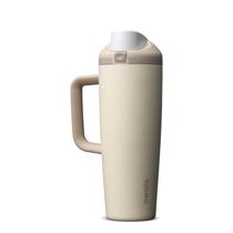 Copo Térmico Owala FreeSip Aço Inoxidável 887 ml Tan Copo Térmico Owala FreeSip Aço Inoxidável 887 ml Tan