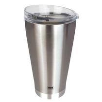 Copo Térmico P/ Cerveja Tampa e Abridor Garrafa 700ml Mor Copo Térmico P/ Cerveja Tampa e Abridor Garrafa 700ml Mor