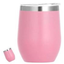 Copo Termico Para Bebidas Como Chocolate Quente Rosa 360Ml - Shp Mt Cba