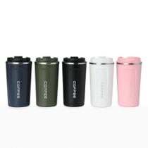 Copo Térmico Para Café 510ml de Infusão a Vácuo de Aço Inoxidável com Tampa Quente e Frio MS-925 Copo Térmico Para Café 510ml de Infusão a Vácuo de Aço Inoxidável com Tampa Quente e Frio MS-925