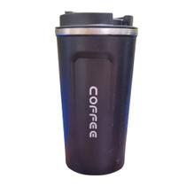 Copo Termico para Cafe e Cerveja Anti-vazamento em Aco Inox com Tampa Preto 510ml Copo Termico para Cafe e Cerveja Anti-vazamento em Aco Inox com Tampa Preto 510ml