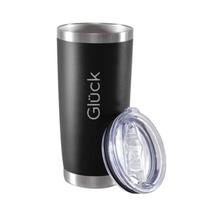 Copo Térmico Para Cerveja Com Tampa Lucky 591ml Black - Gluck