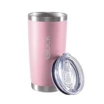 Copo Térmico Para Cerveja Com Tampa Lucky 591ml Salmon Copo Térmico Para Cerveja Com Tampa Lucky 591ml Salmon