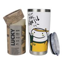 Copo Térmico Para Cerveja Gluck Lucky Future Brasil Florrk