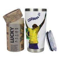 Copo Térmico Para Cerveja Gluck Lucky Future Vai Brasil