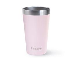 Copo termico para cerveja rosa 473ml - pink