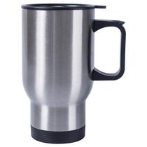 Copo Térmico Para Sublimação de Inox Com Tampa - 475ml