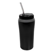 Copo Térmico Para Tereré Bebidas Geladas Com Canudo Aço Inox 650ml - Wp