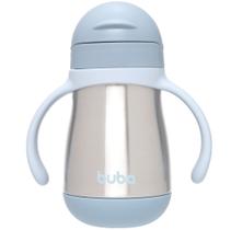 Copo Térmico Parede Dupla com Canudo 270ml - Buba Copo Térmico Parede Dupla com Canudo 270ml - Buba