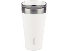 Copo Térmico Parede Dupla com Tampa Tramontina Exata 61646515 Branco 550ml Copo Térmico Parede Dupla com Tampa Tramontina Exata 61646515 Branco 550ml