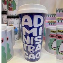 Copo Térmico Parede Dupla Funny Tema Profissão 480ml Loop