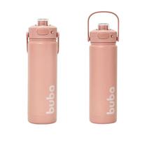 Copo Térmico Parede Dupla Rose 600 ml - 26cm altura Buba