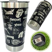 Copo Térmico Personalizado 360 Bandas Rock in Roll - Acesso