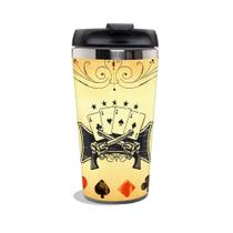 Copo Termico Personalizado Cartas Baralho