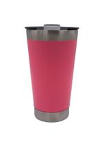 Copo Térmico Pink com Tampa e Abridor de Garrafa 475ml