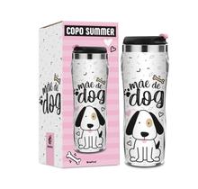 Copo Térmico Plástico Inox 350ml Mãe De Dog Copo Térmico Plástico Inox 350ml Mãe De Dog