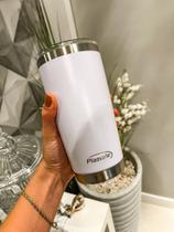 Copo Térmico Plasvale 500ml Branco Copo Térmico Plasvale 500ml Branco
