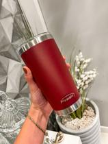 Copo Térmico Plasvale 500ml Vermelho Copo Térmico Plasvale 500ml Vermelho