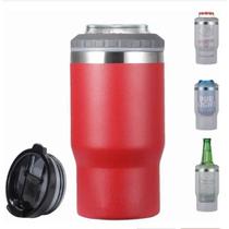 Copo Térmico Porta Lata long Neck Isolamento Vácuo Inox 5x1