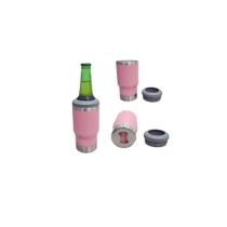 Copo Térmico Porta Long Neck Cerveja Aço Inox Com Abridor Copo Térmico Porta Long Neck Cerveja Aço Inox Com Abridor