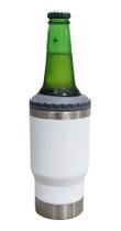 Copo Térmico Porta Long Neck Cerveja Aço Inox Com Abridor - FS