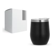 Copo térmico preto 350 ml