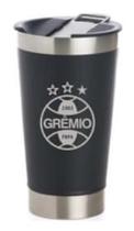 Copo termico preto 473ml com abridor grêmio Copo termico preto 473ml com abridor grêmio