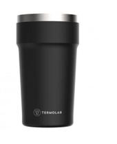 Copo Térmico Preto 500ml Pub -Termolar (Cód.0175)