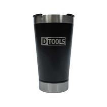 Copo Térmico Preto 591ml - Conserva Bebidas Geladas por 15 Horas - DTOOLS