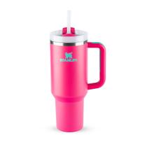 Copo Térmico Quencher Tumbler Rosa Heat Wave 1,18L Stanley