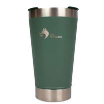 Copo Térmico Quente Frio Tampa 473ml Verde Fox Stainless