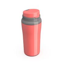 Copo Térmico Rosa 650ml com Parede Dupla Livre de BPA