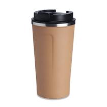 Copo Térmico Rosa para Café 500ml com Inox e Tampa Rosqueável - Pronto Print