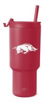 Copo Térmico Simple Modern Arkansas Razorbacks 900ml - Aço Inoxidável