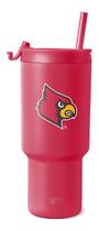 Copo Térmico Simple Modern Louisville Cardinals 900ml - Aço Inoxidável