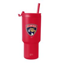 Copo Térmico Simple Modern NHL Florida Panthers 900ml - Aço Inoxidável Copo Térmico Simple Modern NHL Florida Panthers 900ml - Aço Inoxidável