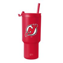 Copo Térmico Simple Modern NHL New Jersey Devils - 900ml - Aço Inoxidável