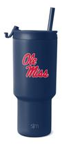 Copo Térmico Simple Modern Ole Miss Rebels 900ml - Aço Inoxidável