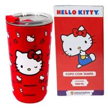 Copo Térmico Sky Inox 500Ml Hello Kitty - Zona Criativa