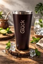 Copo Térmico Sleek 473 ML Hammer Tobacco GLUCK Copo Térmico Sleek 473 ML Hammer Tobacco GLUCK