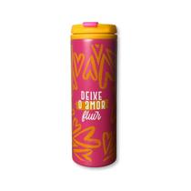 Copo Térmico Slim Deixe o Amor Fluir Garrafa Térmica 450ml