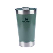 Copo Termico Stanley Cerveja Com Tampa 8000 Hammertone Green 473ml